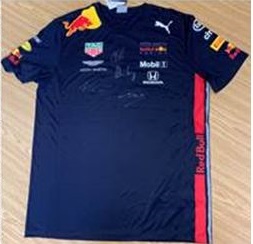 Aardvark Marketing Consultants | Image of a Signed Red Bull Formula One shirt
